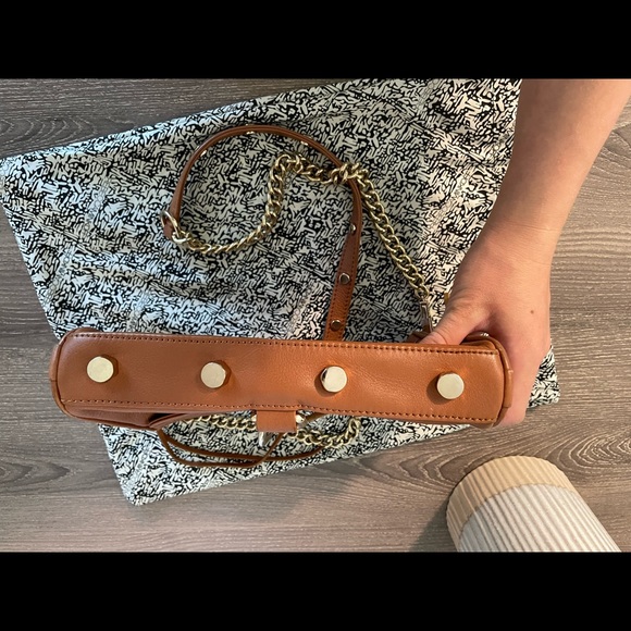 Rebecca Minkoff Mini Mac - Chestnut Brown with Gold Hardware - Picture 2 of 3